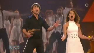 Alexander Rybak ft Franziska Wiese  Fairytale  German TV ARD Schlagerbooom 10212017 [upl. by Aiotal]