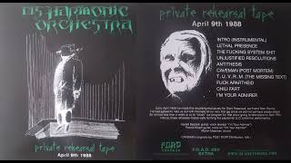 DISHARMONIC ORCHESTRA Austria Rehearsal April 9th 1988 [upl. by Yob]