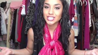 How To Tie A Bow Scarf [upl. by Cyndi]