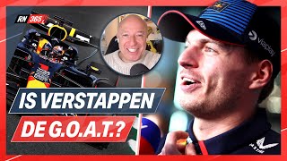 Coronel quotVerstappen Hard Op Weg Om De GOAT Te Wordenquot  F1Update [upl. by Noraf]