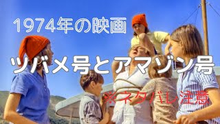 ツバメ号とアマゾン号 1974年の映画 あらすじ [upl. by Atonsah403]