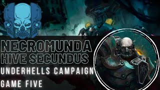 Necromunda  Hive Secundus  Underhells Campaign Battle Report  Purge The Malstrain [upl. by Yulma]