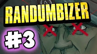 THE DEATH STARE  RanDUMBizer Zer0  Day 3 Borderlands 2 [upl. by Llerryt]