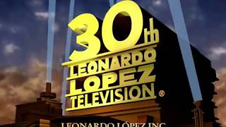 30th Leonardo López Televisión Logo History 19332018 [upl. by Haman557]