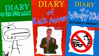 Diary Of A Wimpy Kid Fan Covers Are Weird 10 WTF [upl. by Nyrrat288]