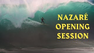 NAZARÉ OCTOBER 2024 OPENING SESSION  VON FROTH [upl. by Vivie549]