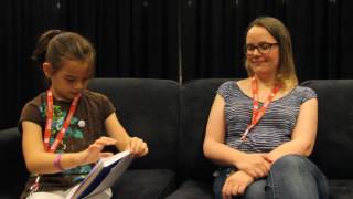 Zoey Interviews Raina Telgemeier [upl. by Atekan]