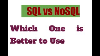 SQL VS NOSQL which one is better in SQL AND NOSQL sqlvsnosql sql nosql databases rgpvnotes [upl. by Poore801]