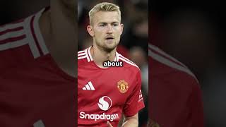 Matthijs de Ligt Man Uniteds New Warrior manchesterunited [upl. by Annaeel]