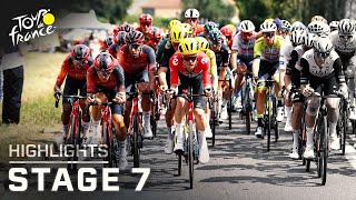 Tour de France 2023 Stage 7  EXTENDED HIGHLIGHTS  772023  Cycling on NBC Sports [upl. by Samp]