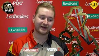 quotTHE CROWD TURNED ON MEquot DIMITRI VAN DEN BERGH WINS THE UK OPEN DESPITE THE CROWD TURNING ON HIM [upl. by Yrollam]