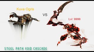 Kuva Ogris vs SP Level Cap 9999 enemies  Warframe [upl. by Yeliah]