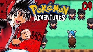 Pokemon Adventures Red Chapter Part 9  TEAM ROCKET OUTFIT Rom hack Gameplay Walkthrough [upl. by Ydieh739]