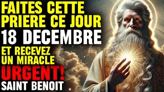 RECEVEZ LE MIRACLE QUE VOUS ATTENDEZ 🙏 PRIÈRE PUISSANTE À SAINT BENOÎT ET JESUS CHRIST [upl. by Aniarrol]