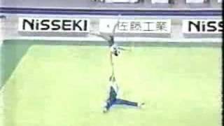 1991 Sports Acro World Cup Chinese Mixed Pair [upl. by Tooley225]