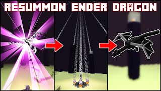 Minecraft  How To Respawn The Ender Dragon shorts [upl. by Kohler]