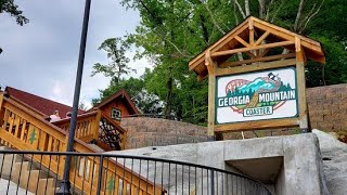 Georgia Mountain Coaster Helen GA [upl. by Ilzel]