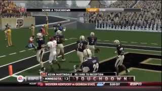 NCAA Football 14 Dynasty Season 4 TouchdownHighlight Montage [upl. by Mitch]