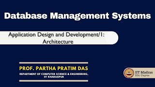 Application Design and Development1 Architecture [upl. by Ehtyde]