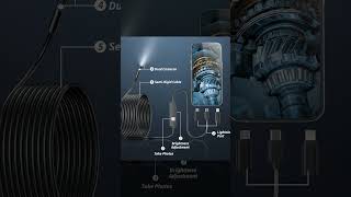 Tech Insights DualLens Endoscope Camera with Light Exposed [upl. by Syhr]