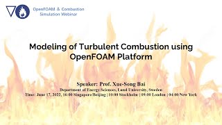 Modeling of Turbulent Combustion using OpenFOAM Platform [upl. by Swinton527]