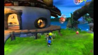 Jak and Daxter The Precursor Legacy Walkthrough 100  Part 2  Sandover Village and Sentinel Beach [upl. by Eidarb]