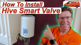 How to Install Hive Radiator Valve Thermostats to Your Radiators Install Paring amp App Setup [upl. by Linad]