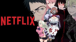 Some Best Anime on Netflix Right Now  2024 Part 2 [upl. by Yatnuahc]