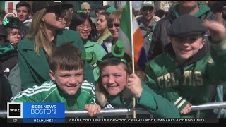 St Patricks Day Parade means celebration and family tradition in South Boston [upl. by Nnalatsyrc]