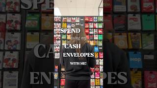 Spend using my cash envelopes 😎 cashstuffing cashenvelopes cashstuffwithme targetfinds [upl. by Kcirdor]