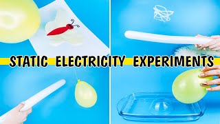 7 Awesome Static Electricity Experiments for Kids [upl. by Nnazus126]