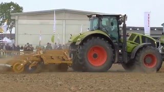 Prove in campo trattori Claas e macchine agricole Alpego [upl. by Allemap]