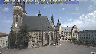 Webcam Marktplatz Köthen Zeitraffer vom 20240721 [upl. by Lonnie462]