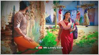 Othayadi Pathayila Song  Whatsapp Status Mk Lovely Edits [upl. by Akemal]