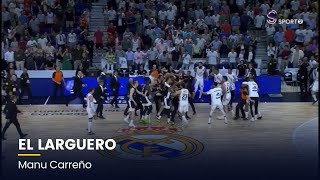 EL LARGUERO UNA INCREÍBLE TANGANA EN EL REAL MADRID  PARTIZAN SUSPENDE EL PARTIDO 27042023 [upl. by Nospmas]