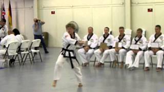 Tang Soo Do Weapons Form July 2012 [upl. by Macey120]