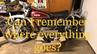 1974 Yamaha DT125 project part 1 [upl. by Nwahsud919]