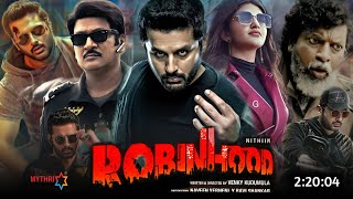 Robinhood 2024 Full Movie Hindi Dubbed South Update  Nithin New Movie  Sreeleela  Latest Movie [upl. by Rozalie]