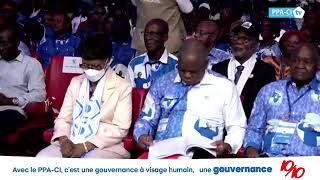 CÉRÉMONIE DINVESTITURE DU PRÉSIDENT LAURENT GBAGBO CANDIDAT DU PPACCI [upl. by Auhs775]