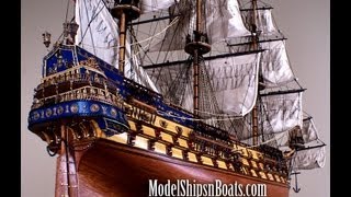 San Felipe 48quot Museum Quality Model Ship  Exquisitely Detailed [upl. by Nawtna]