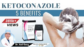 7 दिन मे Dandruff झड़ना रोके 5 Benefits of Ketoconazole Shampoo Ketoconazole Shampoo For Hair Loss [upl. by Bedell945]