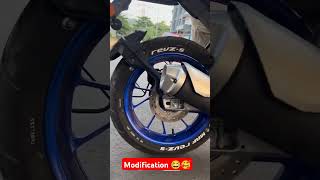 Modified r15💥😱 Tyre mod shortsfeed youtubeshorts viralvideo viralvideo r15lover trendingshorts [upl. by Gruber]