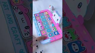 DIY paper Cute keyboard ⌨️ shorts tonniartandcraft love craft diy [upl. by Edasalof]