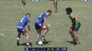 Te Atatu v Waitemata  2018 Sportsafe ARL Nines pool play [upl. by Anitrak67]