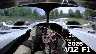 NEW AMAZING 2026 V12 F1 for Assetto Corsa  Fanatec DD [upl. by Nestor762]