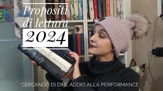 Propositi di lettura 2024  Addio alla sfida di GR nuovi generi e leggendo quello che ci piace [upl. by Miehar]