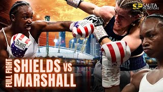 CLARESSA SHIELDS VS SAVANNAH MARSHALL FULL FIGHT  The RIVALRY is SETTLED [upl. by Enitsugua]