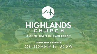 Highlands Sunday Service 1045am [upl. by Atsirak]