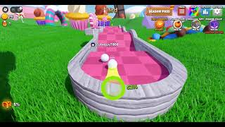 Golf Frenzy  Candyland  Roblox Game [upl. by Comfort173]