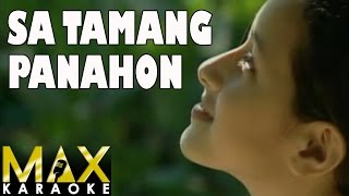 Sa Tamang Panahon Karaoke Version  Praise Song [upl. by Jude]